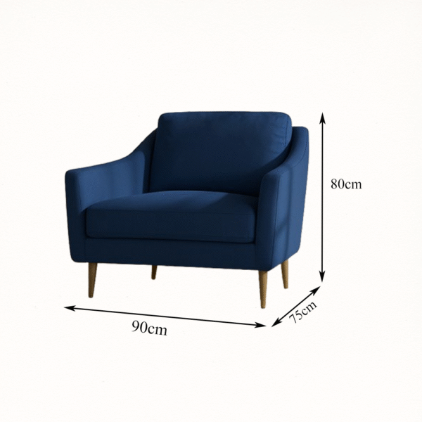 ⁦Pine Accent Chair⁩ - الصورة ⁦3⁩