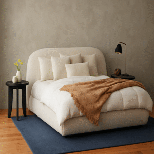 The Raya Upholstered Bed
