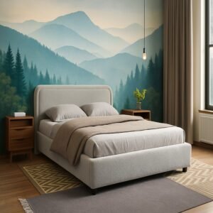 The Amara Upholstered Bed