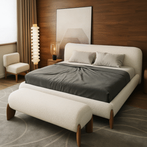 The Nysa Upholstered Bed