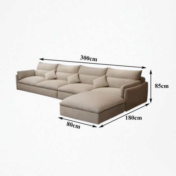 ⁦Nahla Curve  Sofa⁩ - الصورة ⁦2⁩