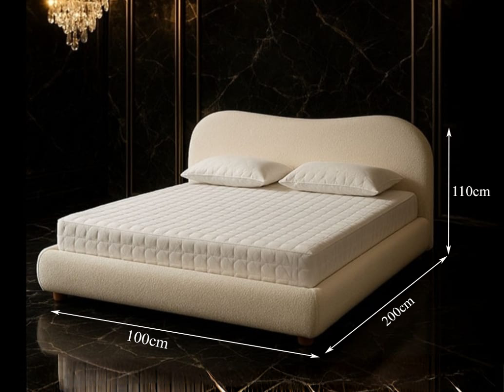 The Nora Upholstered Bed - الصورة 2