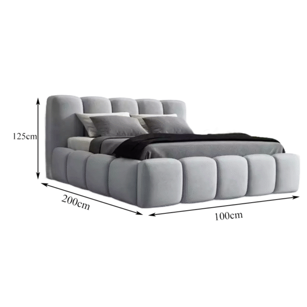 The Luna Upholstered Bed - Image 2