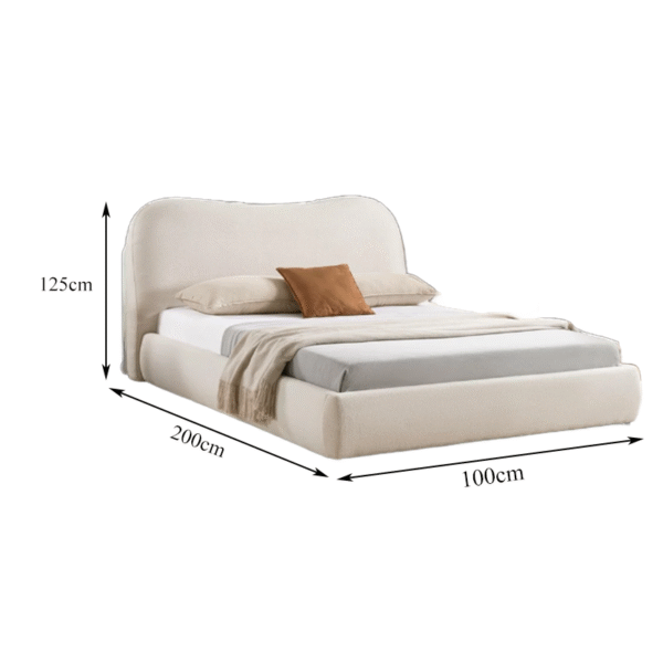 The Kyra Upholstered Bed - Image 2
