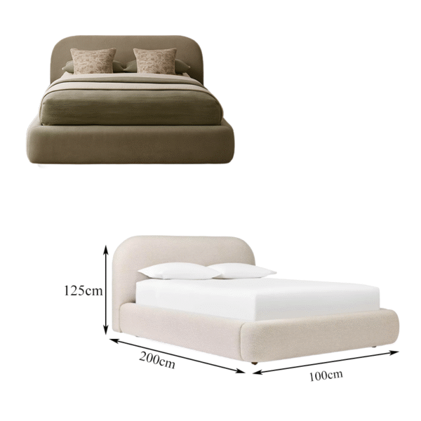 The Valen Upholstered Bed - Image 2