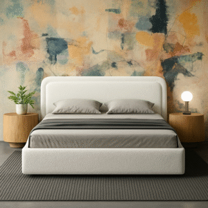 The Amelia Upholstered Bed