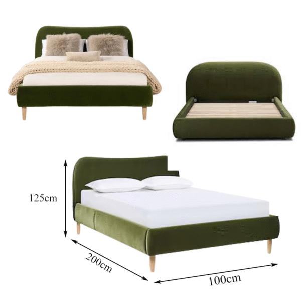 The Russo Upholstered Bed - Image 2